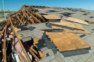 severely damaged roof Asheville, NC