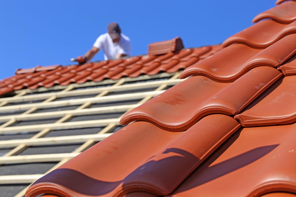 a new roof on a house a new roof on a house
