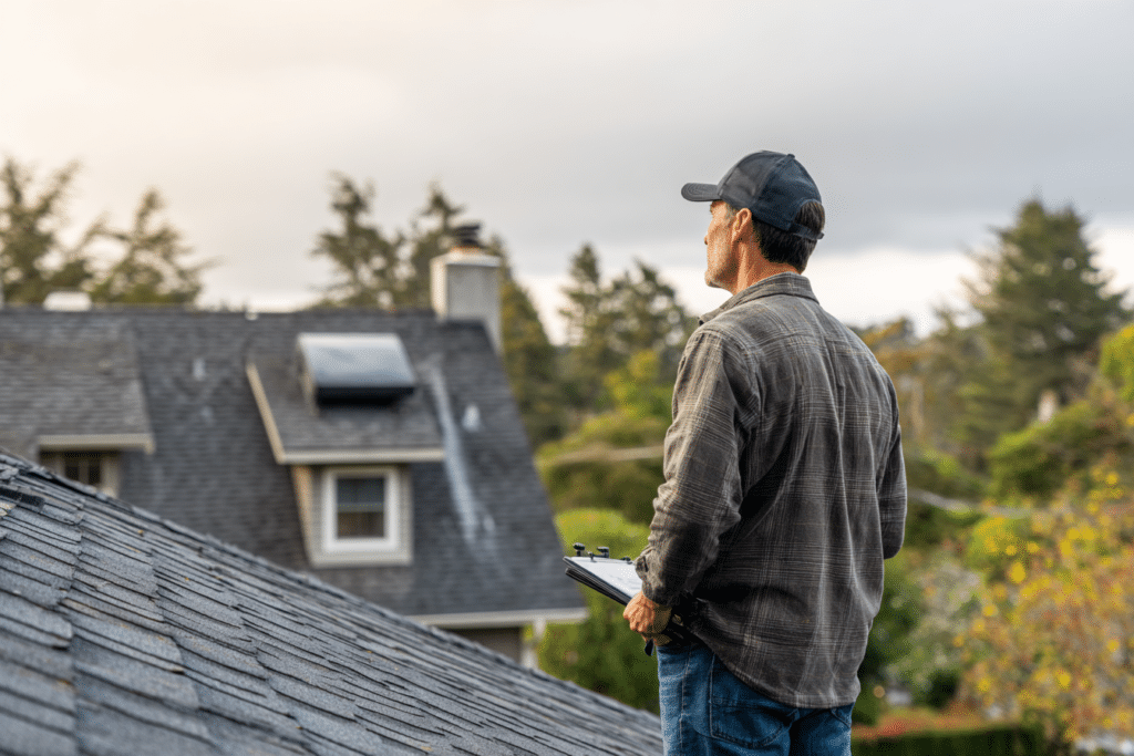 Roof Damage Insurance Claim in Asheville, NC.1