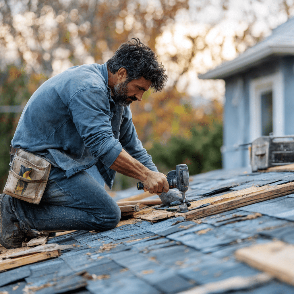 Roof Damage Insurance Claim in Asheville, NC.1