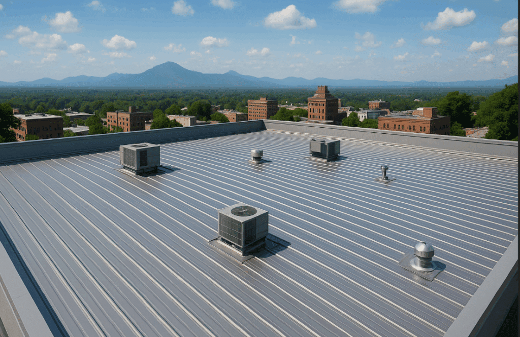 Flat Roof & Low-Slope Roofing Services in Asheville, NC